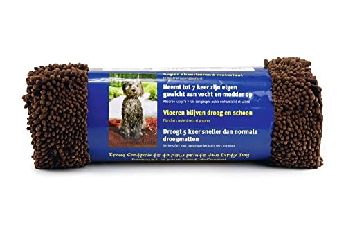 DGS Dirty Dog Doormat L: 90 cm B: 66 cm braun