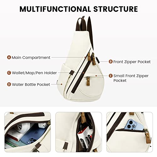 Lovevook Sling Bag Crossbody Backpack Shoulder Bag Lightweight Casual Daypacks For Women Men Cycling Hiking Travel #TOP3