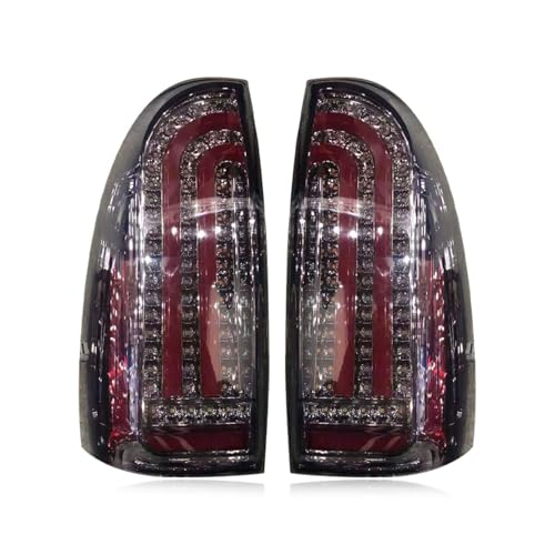 Feux arrière LED pour résoudre les clignotants faibles sur Tacoma 2005-2015 - Paire fumée
