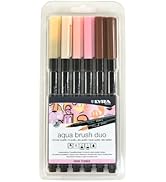 LYRA L6521062 Aqua Brush Duo bruintinten, set met 6 kleuren
