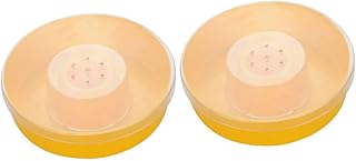 Yardwe Bee Water Bowl 2pcs Beehive Feeder Round Hive Feeder Top Feeder Bees Water for Bees Bee Supplies Bee Food Dish Bee