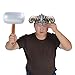 Beistle Inflatable Hammers – 2 Pack Novelty Blow-Up Props with Silver Head and Brown Handle, Superhero Carnival Prizes, Medieval Party Supplies for Game Nights, Favors and Costume Accessories, 18”