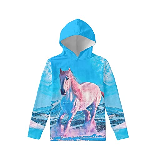 Kids Hoodies Sweatshirts Trendy Clothes for Teen Girls Boys Kawaii Outfit 6-14 Years Old