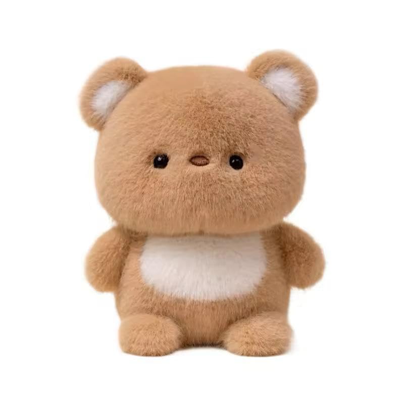 Image of SCOOBA Cute Mink Fabric Tiny Bear Soft Toy 20cm Height (Tiny Bear)