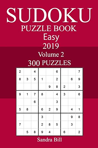 300 Easy Sudoku Puzzle Book 2019