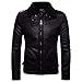 Produktbild 2019 Herbst und Winter neuen europäischen Code für EIN Europa und die Vereinigten Staaten Trend Lederhandel PU-Lederjacke B054-30# schwarz_S
