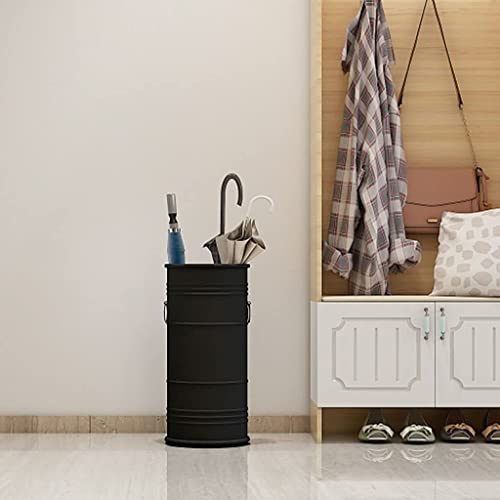 Rangement porte-parapluie autoportant blanc pour éliminer l'eau sur le sol - 5