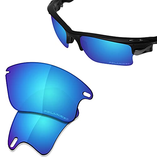 Image of SAUCER Premium Replacement Lenses & Rubber Kits for Oakley Fast Jacket XL OO9156 | Fast Jacket XL Low Bridge Fit Sunglasses