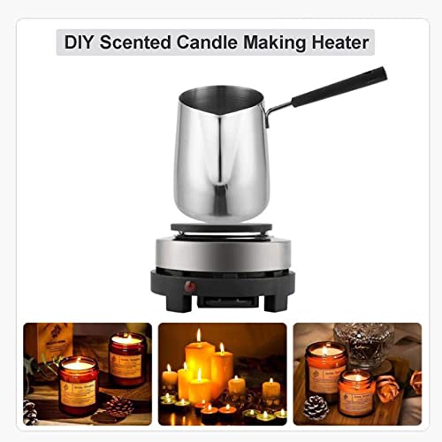 Mini Stove,Portable 500W Electric Mini Stove Hot Plate Multifunction Home Heater (US Plug 110V), suitable for the soup and the porridge,hot pot - Image 4