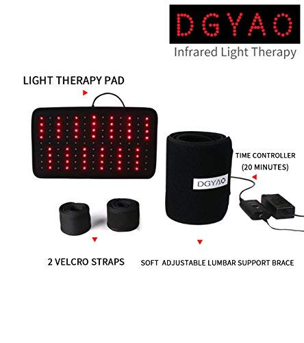 Red Light Therapy 660Nm Led Red Light & 880Nm Near Infrared Light Therapy Devices Large Pads Wearable Wrap For Pain #TOP1