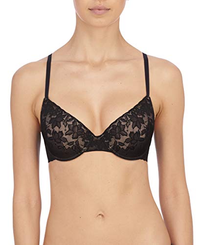 Soutien-gorge Natori Sheer Glamour Full Fit Noir 32G à armatures