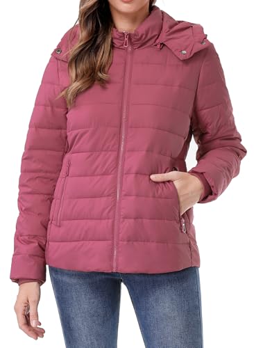 Image of TDYPCI Women's Lightweight Waterproof Puffer Jacket Warm For Cold Winter