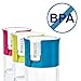 BRITA Fill and Go Vital Water Filter Bottle, Pink, Pack of 1