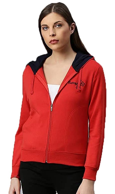 Image of ADBUCKS Women's Cotton Hooded Hoodie