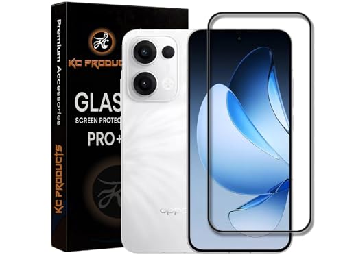 Image of Tempered Glass Screen Protector Compatible For RENO 13 5G with Easy Self Installation Kit