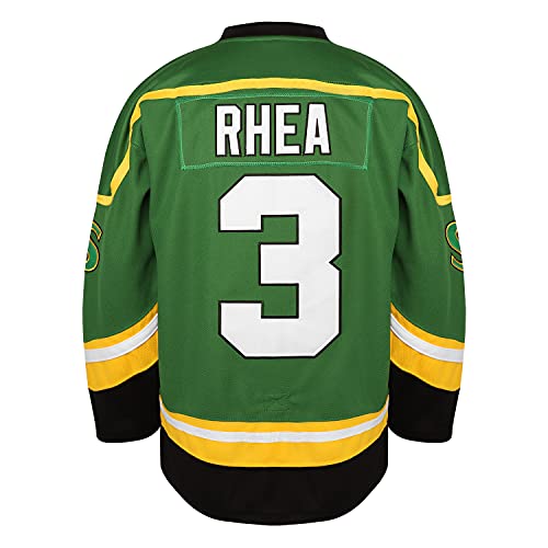 3 Ross The BOSS Rhea Hockey Jersey for Men,ST John's Shamrocks Stitched with EMHL Patch White Green Black (3 Green,Small) - image 3