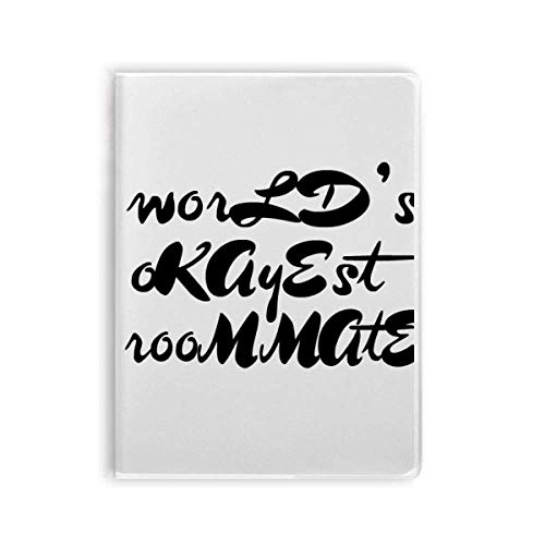 Carnet de notes World's Okayest pour fin de saison avec couverture souple ligné A5