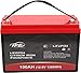 Produktbild MOUDENSKAY 12V 100Ah LiFePO4 Akku Lithiumbatterie 12V Lithium-Batterie, Lithium-Eisen-Phosphat-Batterie,mit über 3000 Mal Tiefzyklus und BMS Schutz für Wohnmobil, Solaranlage, Marine usw (12V100AH)
