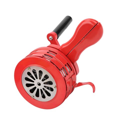 Generic Handheld Alarm, Stable Alarm 120DB Practical Hand Crank Siren for Factories for Disasters, Genericoprys8nd74