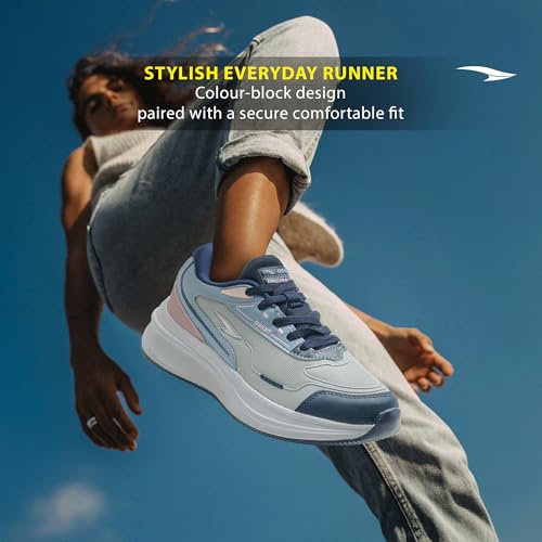 Image of ASIAN Olivia-13 Women's Running Shoes | Knit Mesh Walking Sneakers with Stylish Design, Bouncy Midsole & Steady Outsole | Lightweight Comfort, Travel & Work