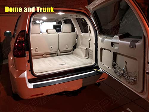 Kit interior de iluminación LED para Lexus GX460 18 piezas miniatura 5
