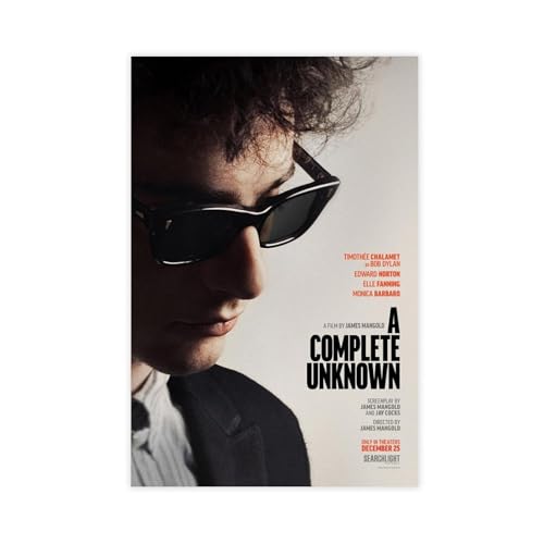 ahnld Filmposter "A Complete Unknown", Leinwandposter, Schlafzimmer, Dekoration, Landschaft, Büro, Raumdekoration, Geschenk, 20 x 30 cm