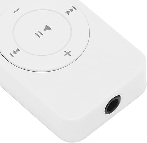 Miniatura 7 de Reproductor de MP3, mini reproductor de música MP3 ABS con batería integrada de 180 mAh, reproductor de música portátil de hasta 64 GB, para