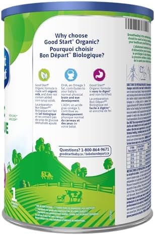 Good Start Organic Iron Fortified Milk-Based Infant Formula Powder, 800 gm — view 3