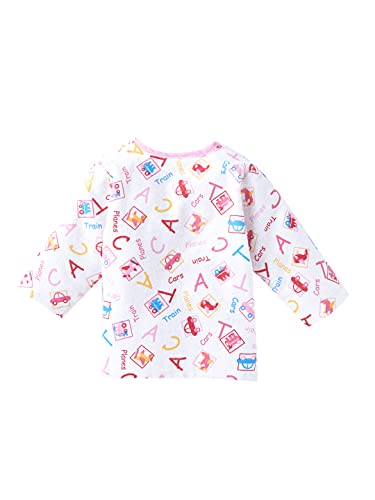 Image of babywish Baby Boys and Baby Girl Clothing Set 100% Cotton Full Sleeve Jhabla T-Shirt Trouser Pajama Newbrn Kids Clothes Set