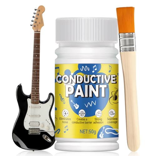 kuailaya Conductive Paint Guitar Shielding Paint Reduces Noise 50g