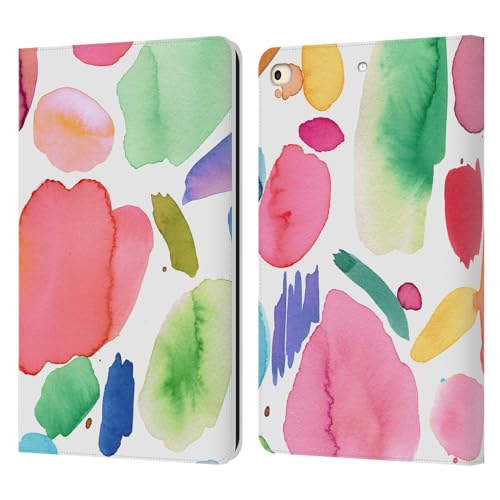Housse iPad 9.7 2017 anti-choc avec support horizontal et motif Ninola