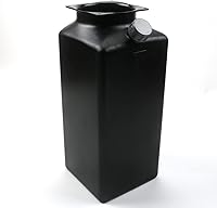 10L Power Unit Reservoir Oil Tank P1427kit Replacement for Rotary Forward Lift Hydraulics - Black Plastic 16.75"L