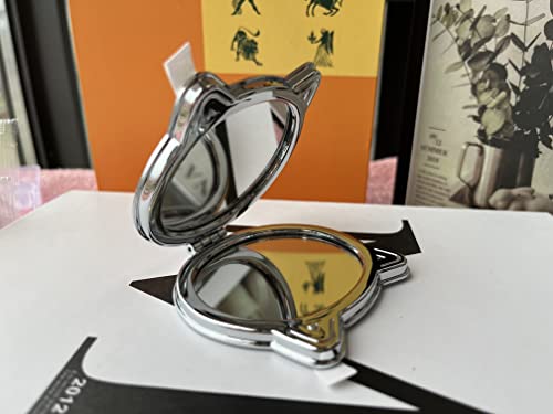 Reabhpy Compact Mirror Diy Diamond Painting Small Pocket 1X/2X Makeup Mirror Portable For Purses And Travel For Kids Women Girls (Dog) #TOP4