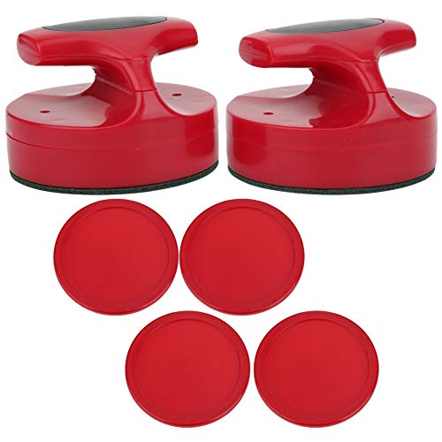 RiToEasysports Airhockey-Tischspiel, 94 Mm Airhockey-Spiel Slider Pusher Tischhockey-Spiel Pusher-Set Tisch-Airhockey-Set für Familien-Party-Spiele Air Hockey Drücker Schach, Freizeitsport