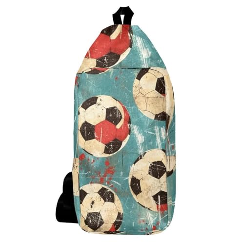 Sac à dos à bandoulière football pour ranger vos essentiels sans encombrement