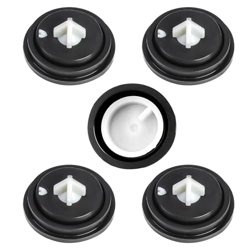 5PCS Rondelles de Diaphragme de Soupape, Rondelles de Joint Chasse d'Eau WC, Membranes pour Robinet Flotteur, Joints de Diaphragme à Entrée Latérale pour...