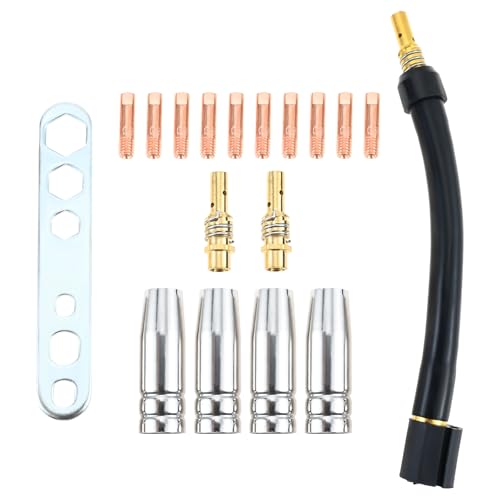 360 Flexible Mig Welding Neck Extension 035Inch Nozzle Holder Diffuser