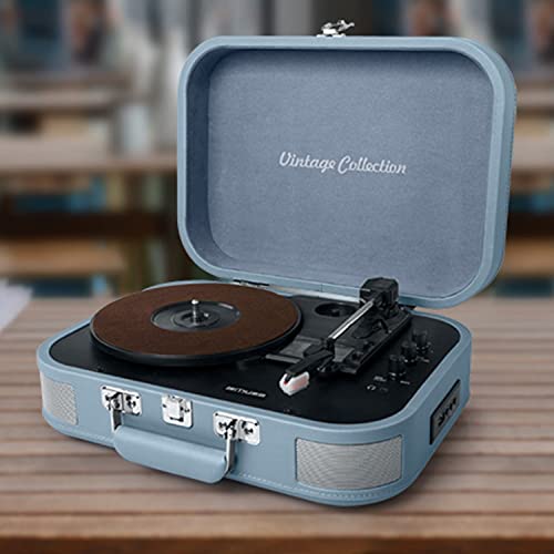 MUSE MT-201 Bleu & Noir – Chaîne Vinyle - Les Beatles, Paul McCartney, John Lennon, RIngo Starr, George Harrison MUSE MT-201 Bleu & Noir - Chaîne Vinyle – Image 3