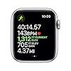Apple Watch Series 5 (GPS, 44MM) - Silver Aluminum Case with White Sport Band (Renewed) #3
