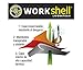 Work Team Workshell Combinado con Alta Visibilidad, 2 Cintas Reflectantes. Hombre Marino+Amarillo...