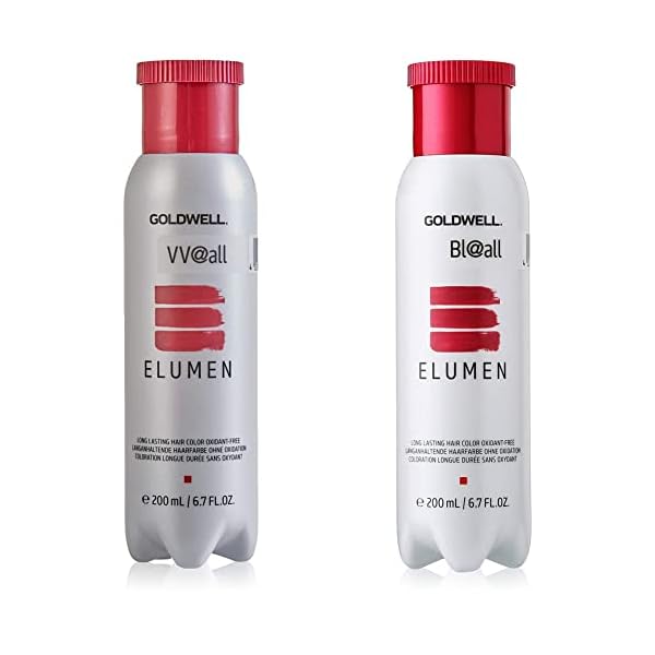 Goldw. Elumen Color Pure violet VV@all 200ml & Elumen Haarfarbe, BL@, 1er Pack(1 x 200 ml), 4021609108030