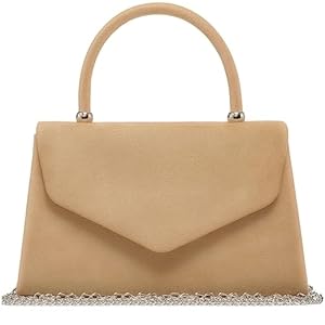 Dasein Women’s Evening Bag Party Clutches Wedding Purses Cocktail Prom Handbags with Frosted Glittering