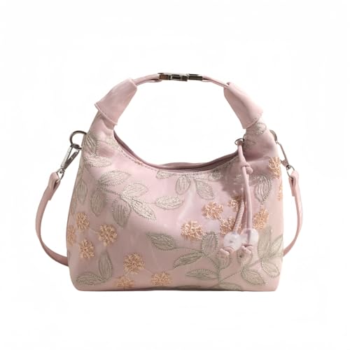 Image of Crescent Crossbody Shoulder Bag, Tote Handbag for Women, Sling Hobo Purse with Chain Strap