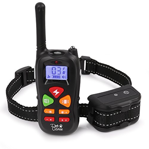 Shock Collar for Dogs Waterproof Dog Training Collar with Remote 1100