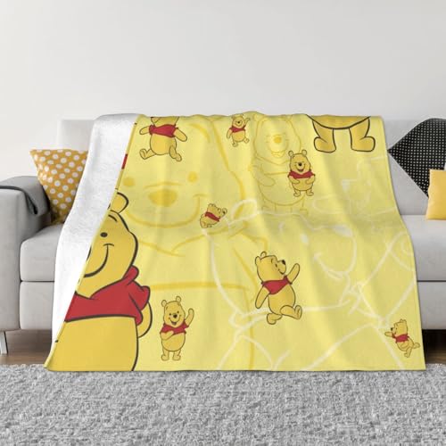 CLASSIC POOH 大判ブランケット プーさんシェニール織りUCHINO製 CLASSIC POOH 大判ブランケット プーさんシェニール織りUCHINO製
