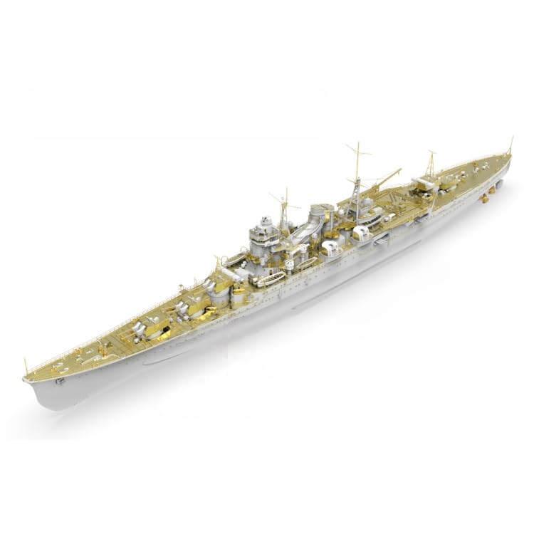 Amazon | CY521 1/200最上重型巡洋艦、リモコン軍艦組立モデルキット