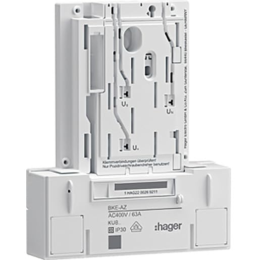 Hager KU83LHE BKE-A 3 phases version de base boitier de compteur haute precision