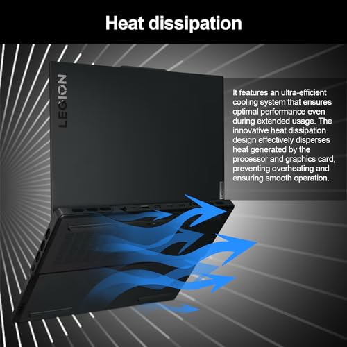 Image of Lenovo Legion Pro High-Performance i9 Gaming Laptop, 16 inch WQXGA 240Hz, Intel Core i9-14900HX, NVIDIA GeForce RTX 4090, 64GB DDR5 RAM, 4TB SSD, HDMI, RGB Backlit KB, Webcam, Wi-Fi 6, Win 11 Pro