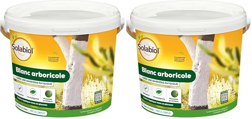 Blanc Arboricole Solabiol Éliminer Mousses et Champignons des Troncs