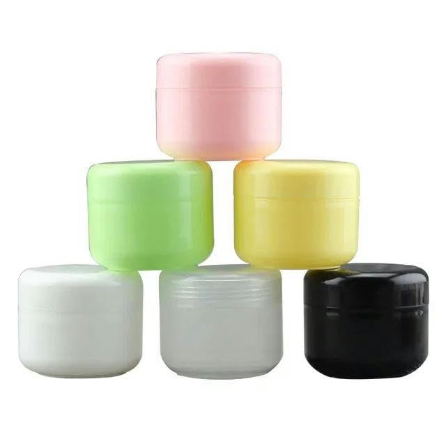 FSAMORPLE 10 tarros de cosméticos rellenables de 10 g a 100 g, tarros vacíos para almacenar Sombras de Ojos, 30 g, Colores Variados